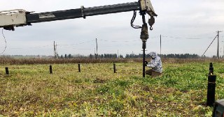 Установка винтовых свай Муравленко цена от 3163 руб.