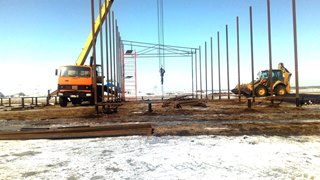 Аренда экскаватора погрузчика с ямобуром в Муравленко цена от 1582 руб