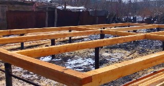 Пол на винтовых сваях Муравленко цена от 15813 руб.
